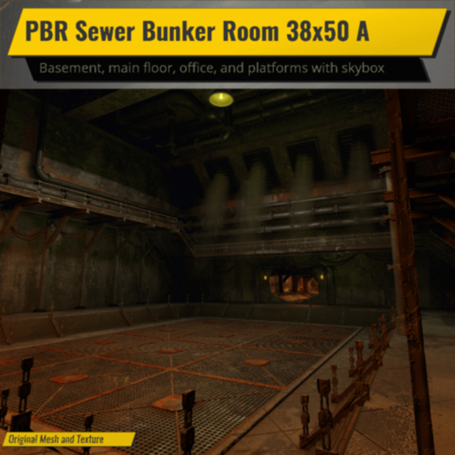 PBR Sewer Bunker Room 38x50 A